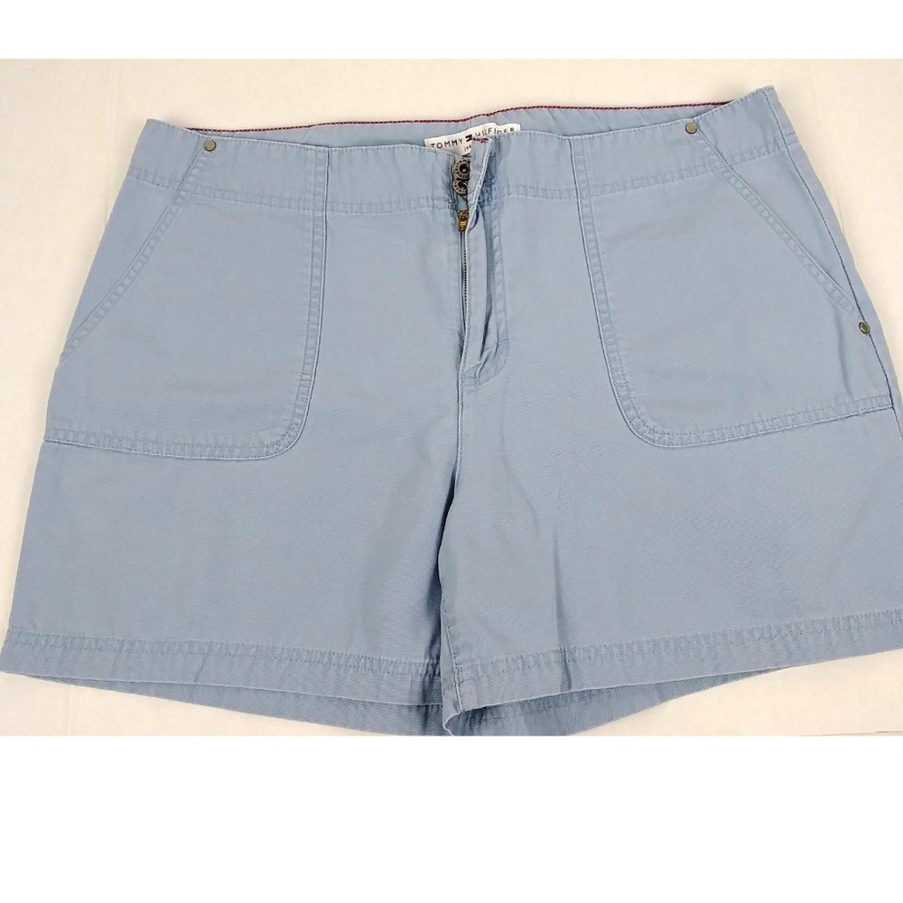 Tommy Hilfiger Womens Casual Shorts Buttons 14